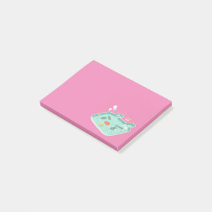 Schwimmbad Post-it Klebezettel
