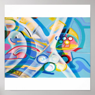 Schwimmbad Poster