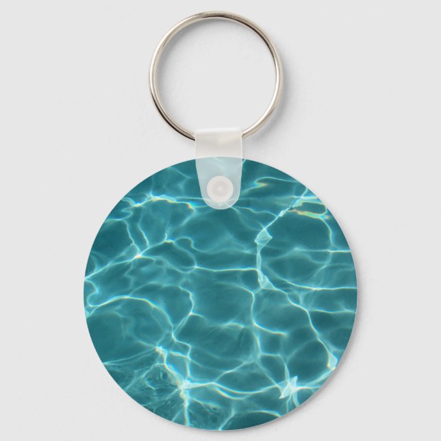 Schwimmbad Schlüsselanhänger (Vorderseite)