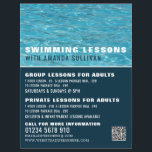 Schwimmbad, Schwimmen Lektion Werbung Flyer<br><div class="desc">Schwimmbad,  Schwimmbad Flyer für Werbung im Lektionsbereich beim Business Card Store.</div>