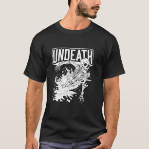 Schwimmbad Skelett Schwimmbad - Schwimmen Untote T-Shirt