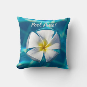 Schwimmbad Sparklasswasser mit Blume Geschenk Kissen