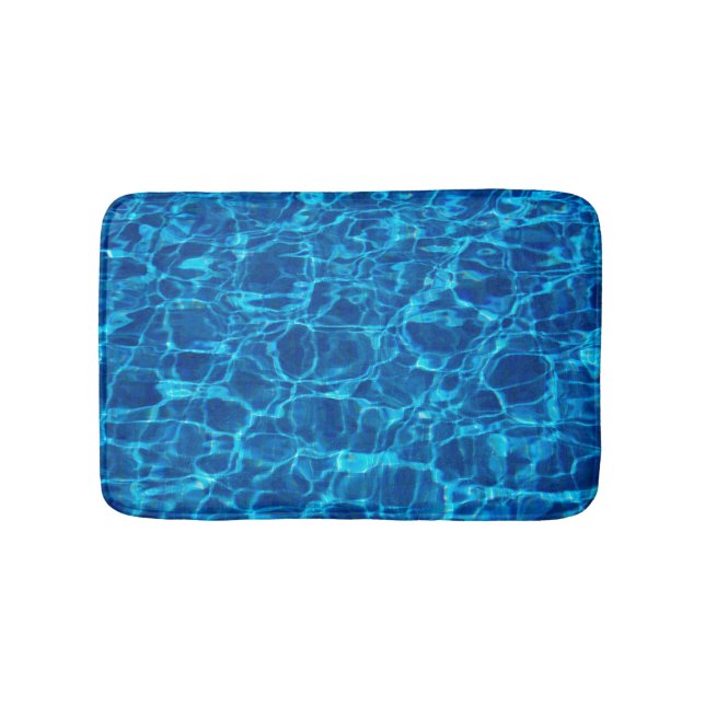 Schwimmbad Wasser Badematte (Vorderseite)