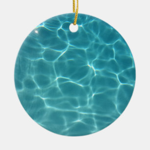 Schwimmbad Wasser Keramik Ornament
