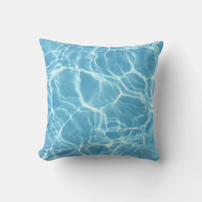 Schwimmbad Wasserkissen Kissen (Vorderseite)