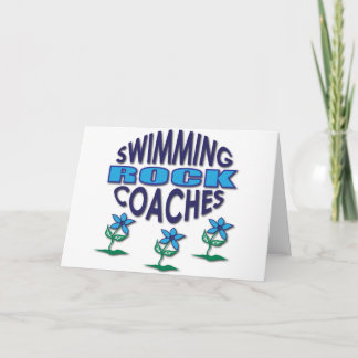 Schwimmbäder Gesteinsgeschenke Feiertagskarte