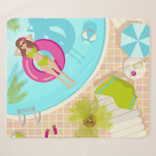 Schwimmbäder in Bikini Sommerstrand Sherpadecke