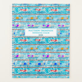 Schwimmbadschwimmbäder Team Coach Planer