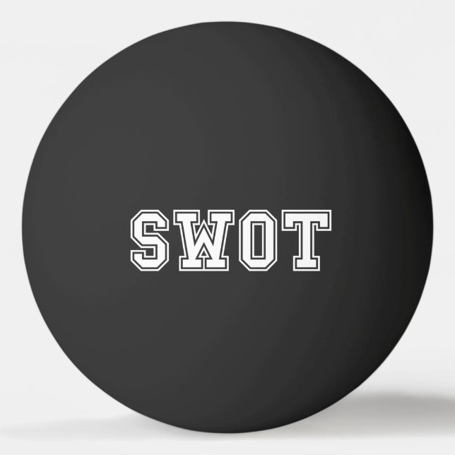 SCHWIMMBALL TISCHTENNISBALL (Vorderseite)