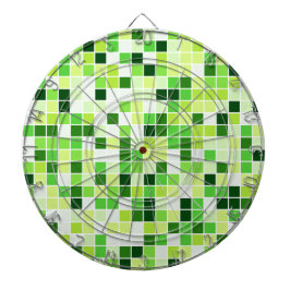 Schwimmbecken, grüne Mosaikfliesen, geometrisches  Dartscheibe