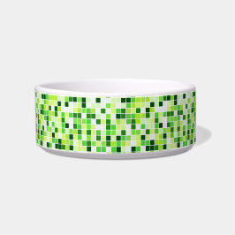 Schwimmbecken, grüne Mosaikfliesen, geometrisches  Napf