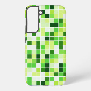 Schwimmbecken, grüne Mosaikfliesen, geometrisches  Samsung Galaxy Hülle