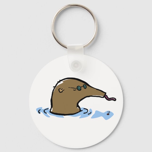 Schwimmbecken Schlüsselanhänger (Vorderseite)