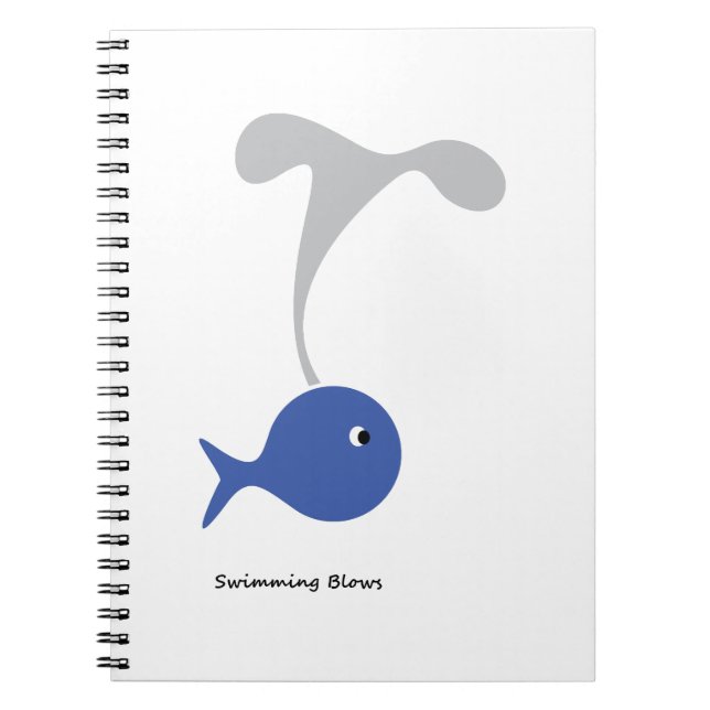 Schwimmbläschen Notizblock (Vorderseite)