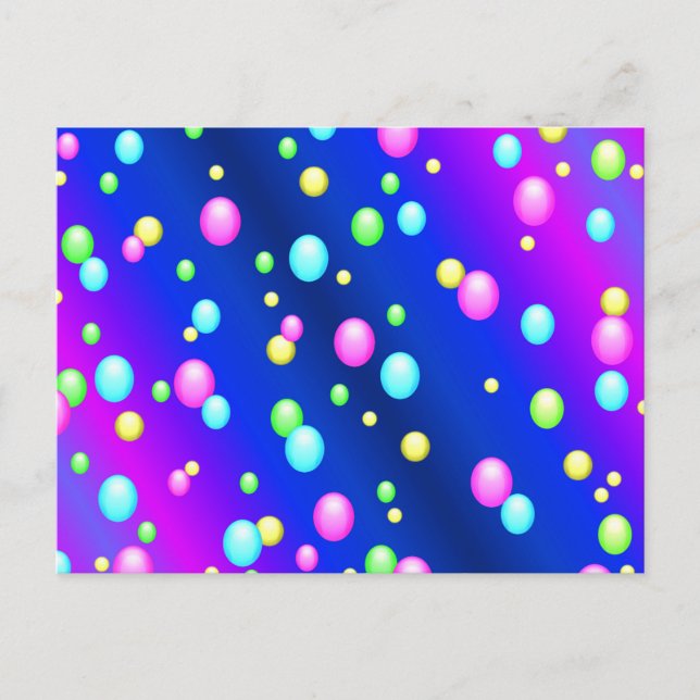 Schwimmblasen Postkarte (Vorderseite)