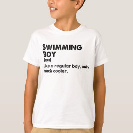 Schwimmboy Funny Definition Schwimmer T-Shirt