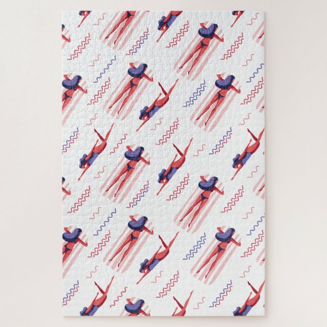 Schwimmen (Vertikal)