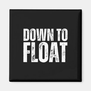 Schwimmen beim Float Trip im Schlauchboot auf dem Magnet