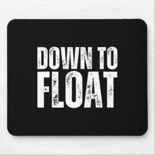Schwimmen beim Float-Trip-Tubing-Fluss-Bootfahren  Mousepad