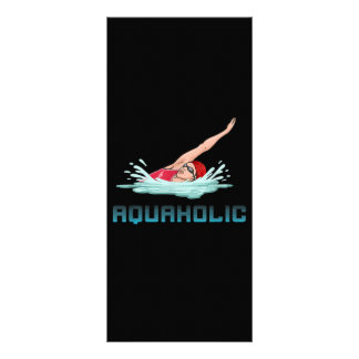 Schwimmen Cap Goggles Schwimmen Liebe Funny Swimme Werbekarte