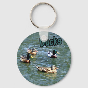 Schwimmen duckt Schlüsselkette Schlüsselanhänger