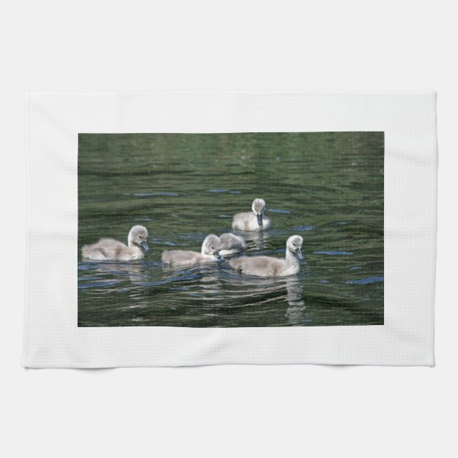 Schwimmen-Freunde Handtuch (Horizontal)