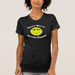 Schwimmen glücklich T-Shirt