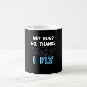 Schwimmen - Ich fliege Kaffeetasse