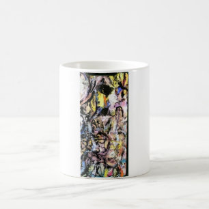 Schwimmen im Abstrakten Hankamer Artjunkhaus Kaffeetasse