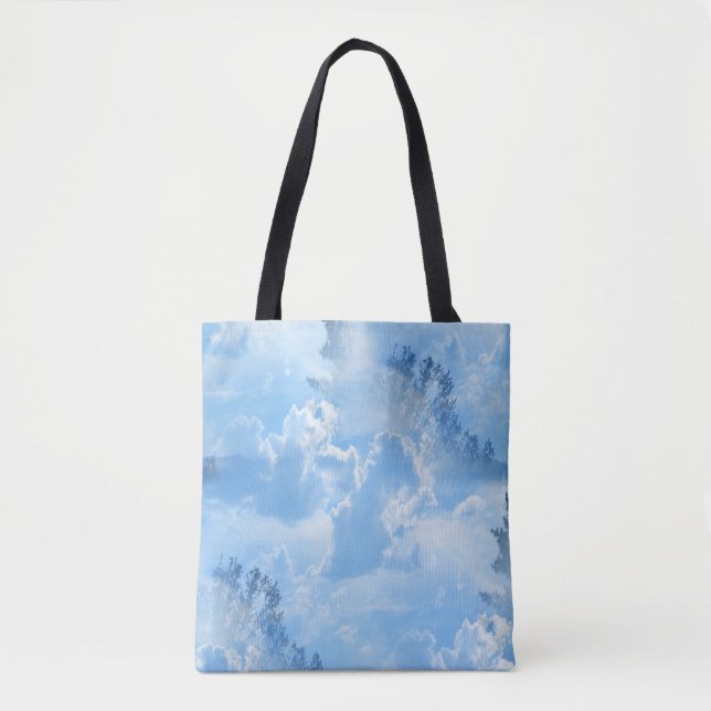 Schwimmen in den Wolken... Tasche (Vorderseite)