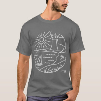 Schwimmen in der Industrie Oversized T-Shirt