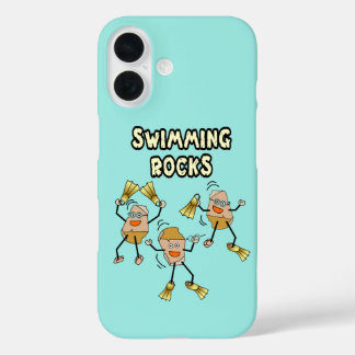 Schwimmen iPhone 16 Hülle