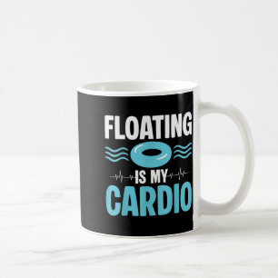 Schwimmen ist mein Cardio ol Fitness Humor Kaffeetasse