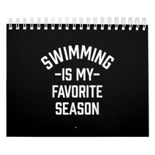 Schwimmen ist meine Lieblingszeit Kalender