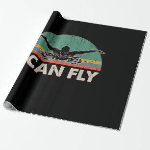Schwimmen kann ich sonnig schwimmen Geschenke Geschenkpapier
