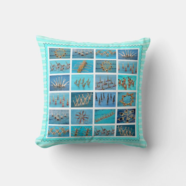 Schwimmen Kissen (Vorderseite)