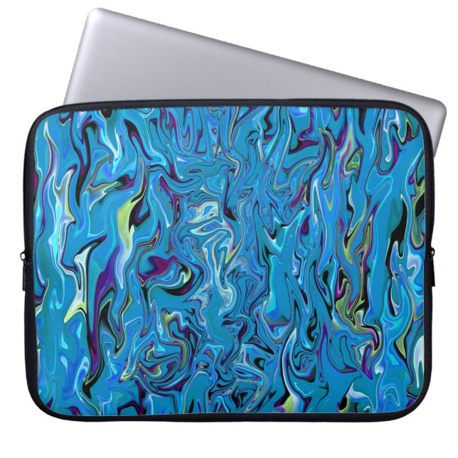 Schwimmen...... Laptopschutzhülle (Vorderseite)