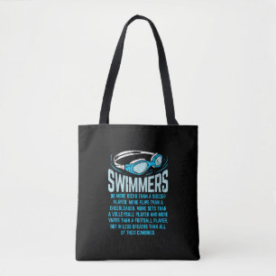 Schwimmen macht mehr Kicks ich lustige Geschenke s Tasche