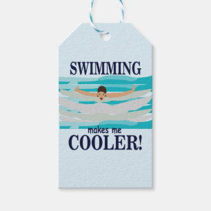 Schwimmen macht mich Cooler schwimmen Geschenkanhänger