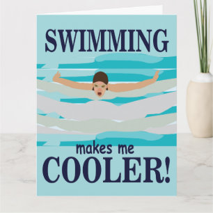 Schwimmen Macht Mich Zu Einem Kühleren Schwimmer S Karte