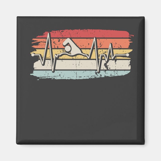 Schwimmen Magnet (Vorne)