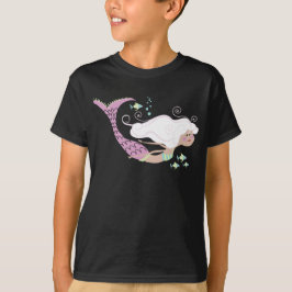 Schwimmen-Meerjungfrau T-Shirt