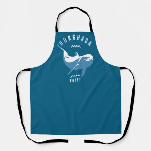 Schwimmen mit Delphinen Hurghada Ägypten T - Shirt Schürze