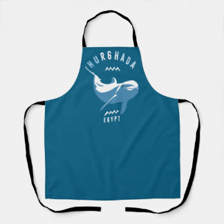 Schwimmen mit Delphinen Hurghada Ägypten T - Shirt Schürze