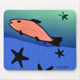 Schwimmen mit den Sternen Mousepad