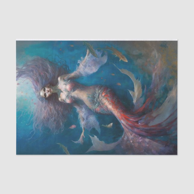 Schwimmen mit mir seidenpapier (Vorderseite)