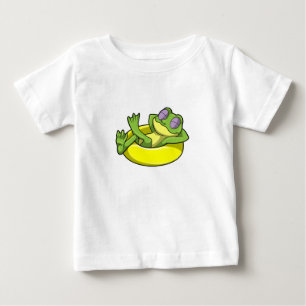 Schwimmen mit Schwimmen Baby T-shirt