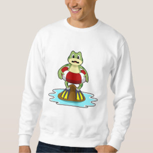 Schwimmen mit Schwimmen Sweatshirt