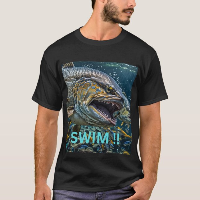 schwimmen oder sonst T-Shirt (Vorderseite)
