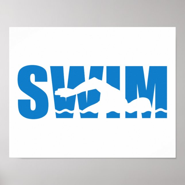schwimmen poster (Vorne)